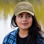 Organic Cotton Embroidered Baseball Cap — Customizable Text, Various Colours