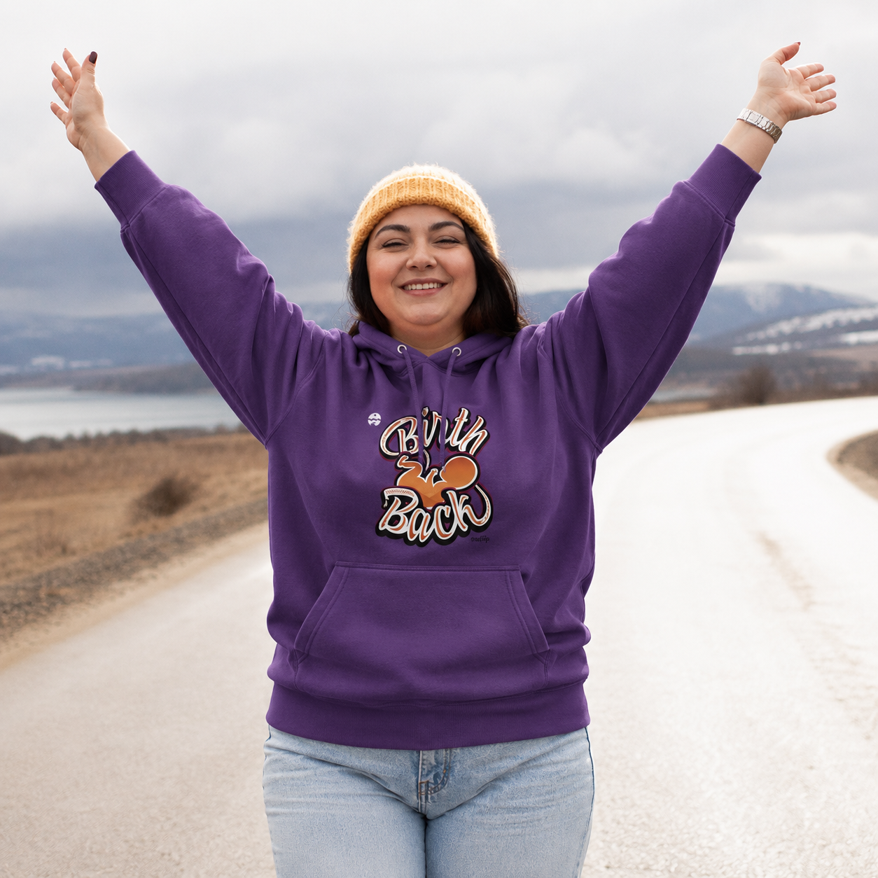 Birth Back Hoodie —  Unisex, Various Colours (special price)