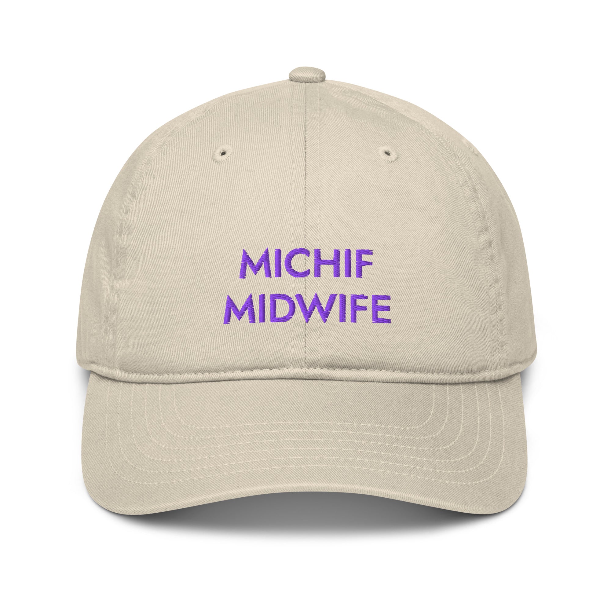 Organic Cotton Embroidered Baseball Cap (customize your Nation!) — Various Colours
