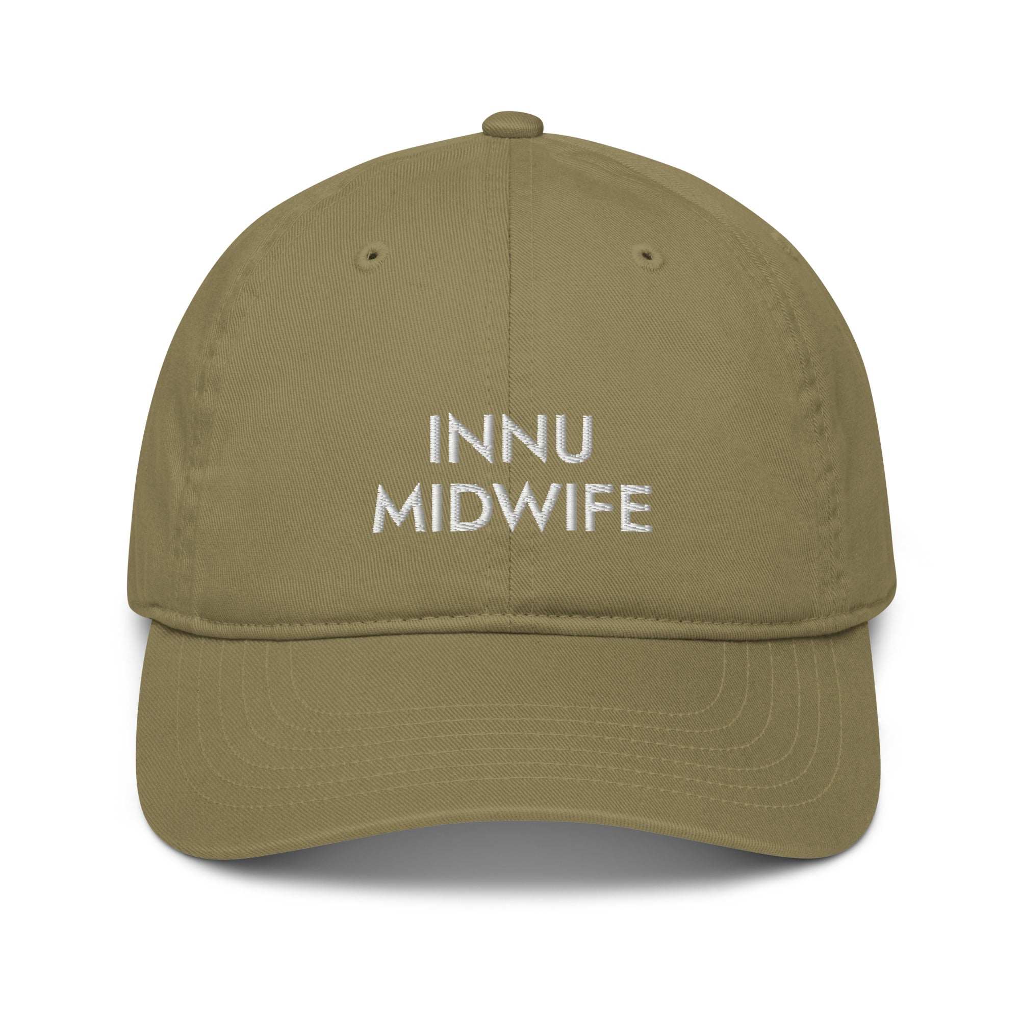 Organic Cotton Embroidered Baseball Cap (customize your Nation!) — Various Colours